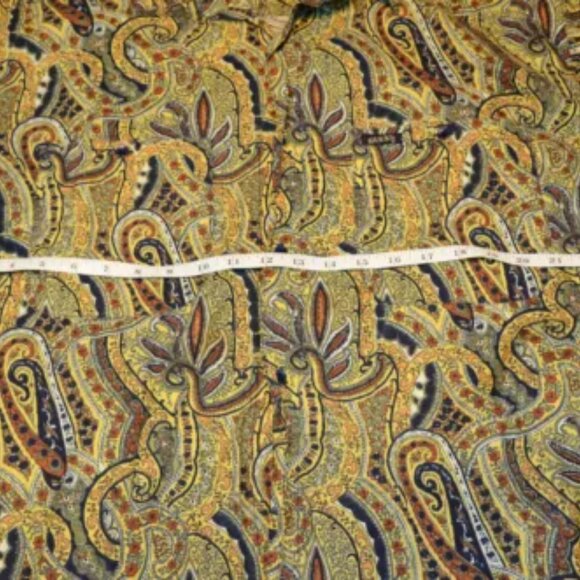 Georges Marciano Men's Summer Shirt Button Up‎ Print Party Beach Shirt Size 2 - Picture 8 of 8